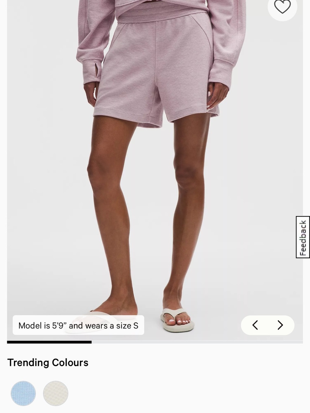 lululemon athletica Pink Athletic Lounge Shorts